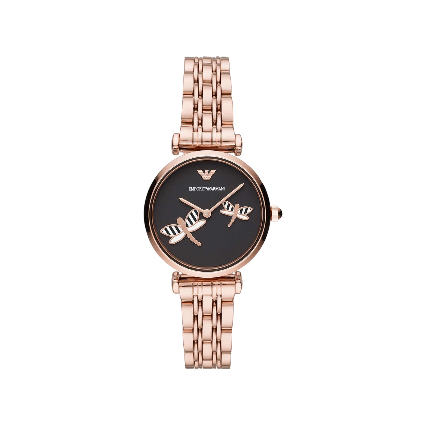 EMPORIO ARMANI OROLOGIO SOLO TEMPO DONNA ROSE GOLD AR11206