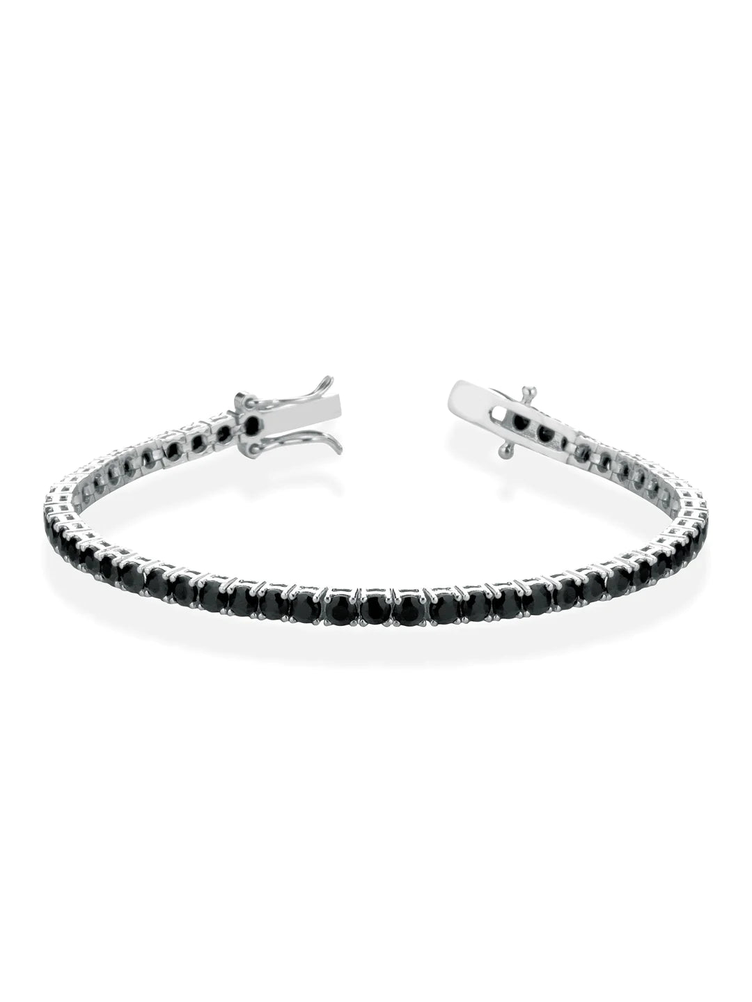 Bracciale Tennis White and Black